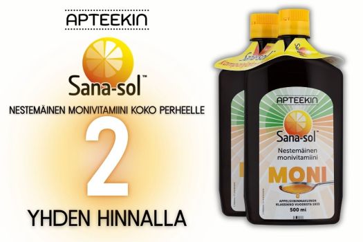 Sana-Sol nestemäinen monivitamiini